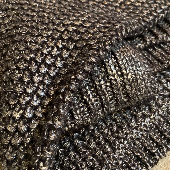NWOT metallic knit sweater by White House Black Market, size S. Exquisite detail - Picture 11 of 12